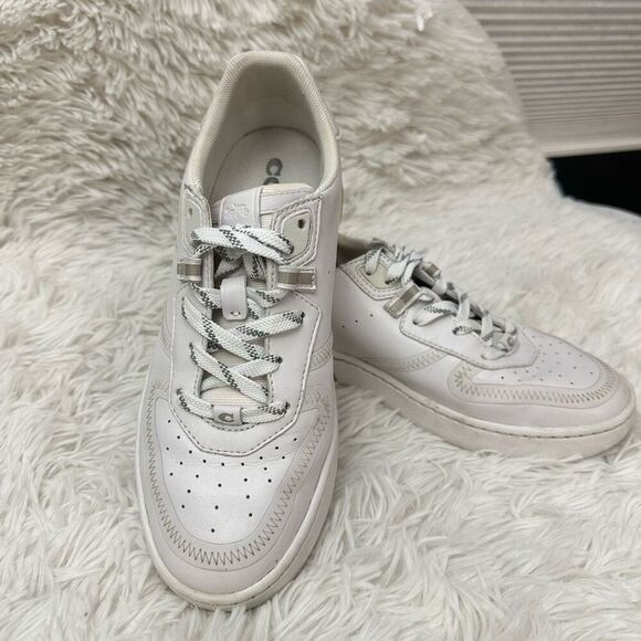 COACH Citysole Leather Court Women's Comfy Casual Sneakers size 8B White - Picture 8 of 9